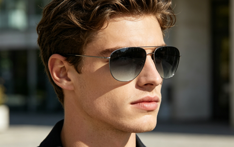 1 Photochromic Gradient color lenses for Versatile Indoor and Outdoor Vision